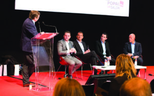 De gauche à droite : Yves Puget - Fabian Piquet - Fabrice Pierga - Gautier Villiaume - Christophe Ravelet